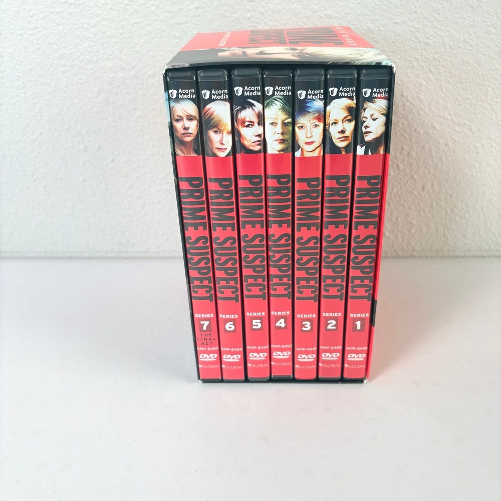 Prime Suspect DVD Box Set Complete Collection Series 1-7 Acorn Media 9 Disc Set